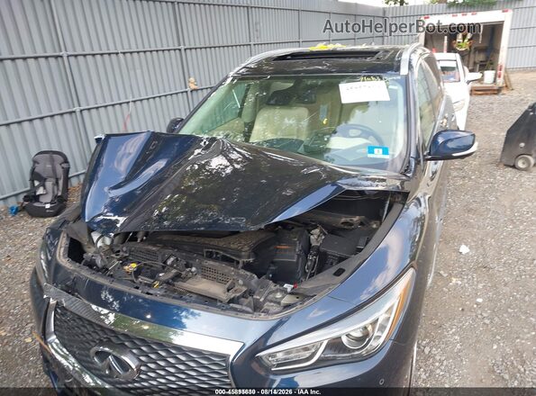 5N1DL0MM8LC516014 2020 INFINITI QX60 Dark Blue Вид спереду