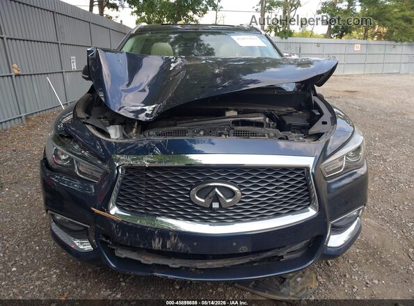 5N1DL0MM8LC516014 2020 INFINITI QX60 Dark Blue Вид щитка приладів