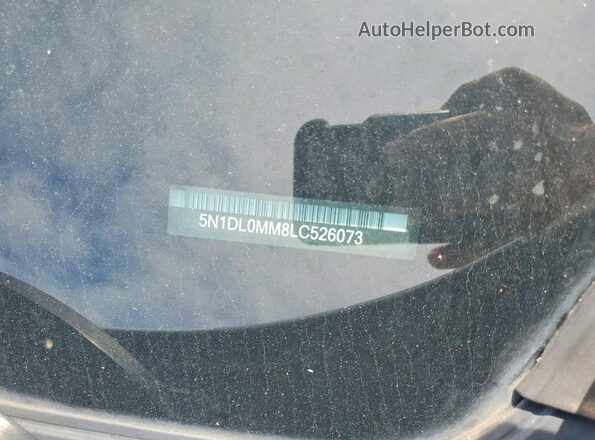 5N1DL0MM8LC526073 2020 INFINITI QX60 Silver Widok wnętrza 360 stopni