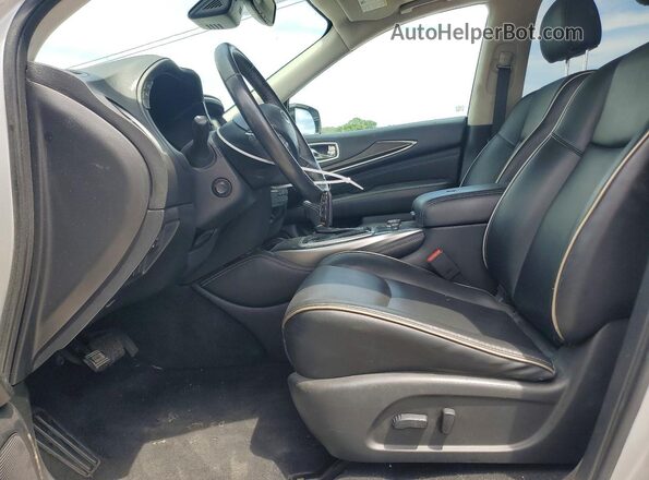 5N1DL0MM8LC526073 2020 INFINITI QX60 Silver Widok wnętrza z przodu