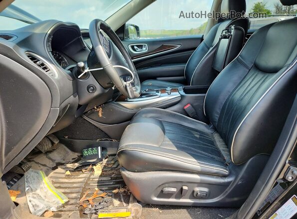 5N1DL0MM8LC535131 2020 INFINITI QX60 Black Սալոնի դիմացի տեսք