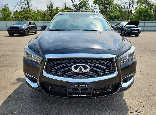 5N1DL0MM8LC535131 2020 INFINITI QX60 Black Դիմացի տեսք