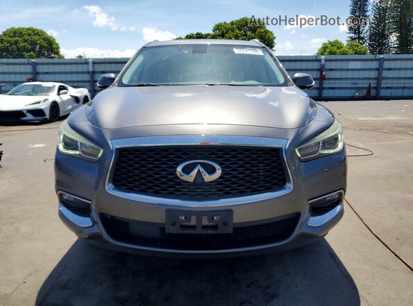 5N1DL0MM9HC501884 2017 INFINITI QX60 Gray Front view