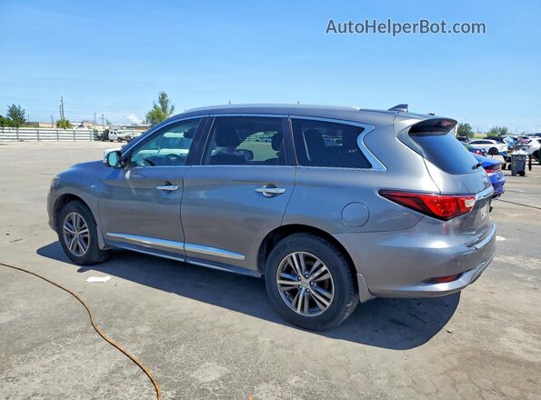 5N1DL0MM9HC501884 2017 INFINITI QX60 Gray Rear left