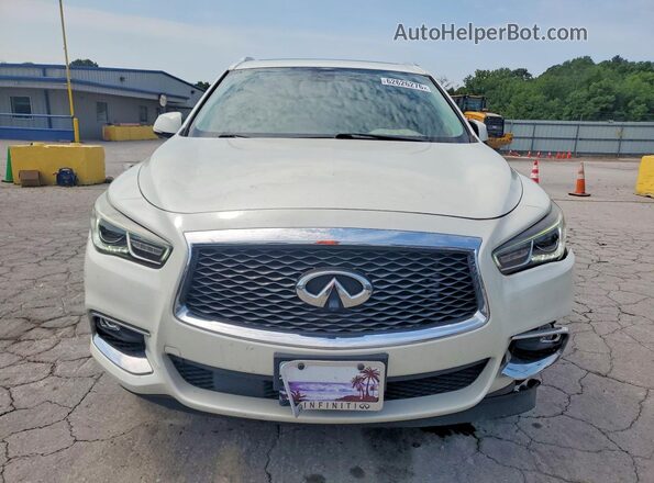 5N1DL0MM9HC519429 2017 INFINITI QX60 White Դիմացի տեսք