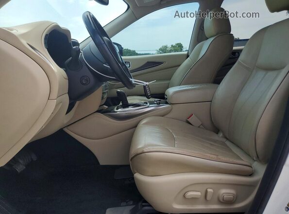 5N1DL0MM9HC519429 2017 INFINITI QX60 White Սալոնի դիմացի տեսք