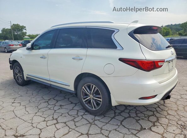 5N1DL0MM9HC519429 2017 INFINITI QX60 White Հետևի ձախ