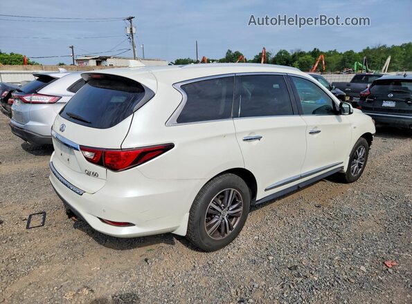 5N1DL0MM9HC527434 2017 INFINITI QX60 White Tył prawy