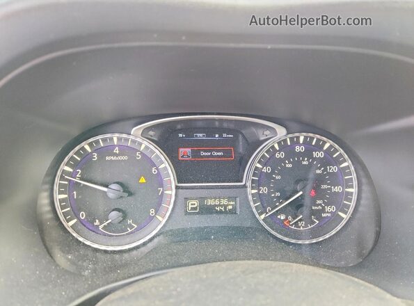 5N1DL0MM9HC527434 2017 INFINITI QX60 White Widok zestawu wskaźników