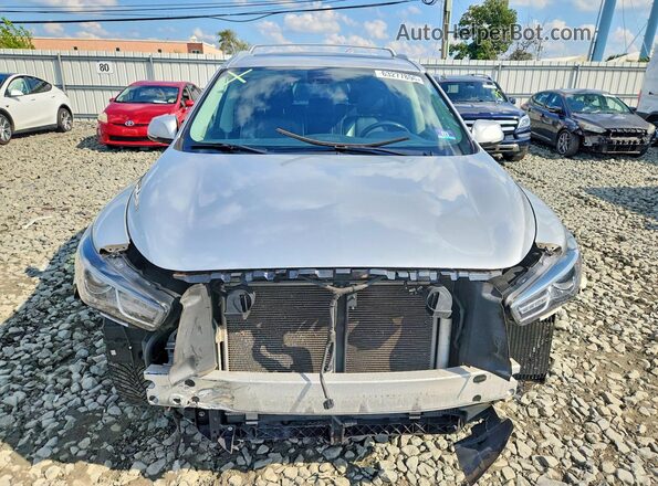 5N1DL0MM9HC549949 2017 INFINITI QX60 Серебряный Вид спереди