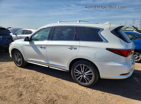 5N1DL0MM9JC508128 2018 INFINITI QX60 White Rear left