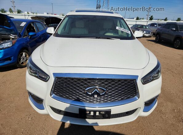 5N1DL0MM9JC508128 2018 INFINITI QX60 White Front view