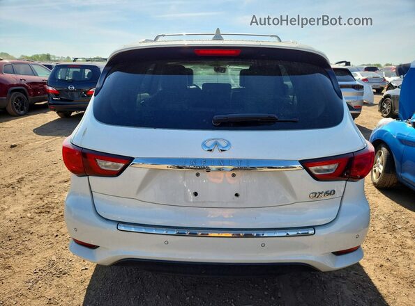 5N1DL0MM9JC508128 2018 INFINITI QX60 White Rear view