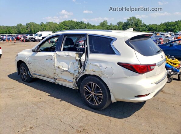 5N1DL0MM9JC526998 2018 INFINITI QX60 White Задня ліва чверть