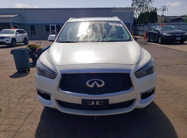 5N1DL0MM9JC526998 2018 INFINITI QX60 White Вид спереду