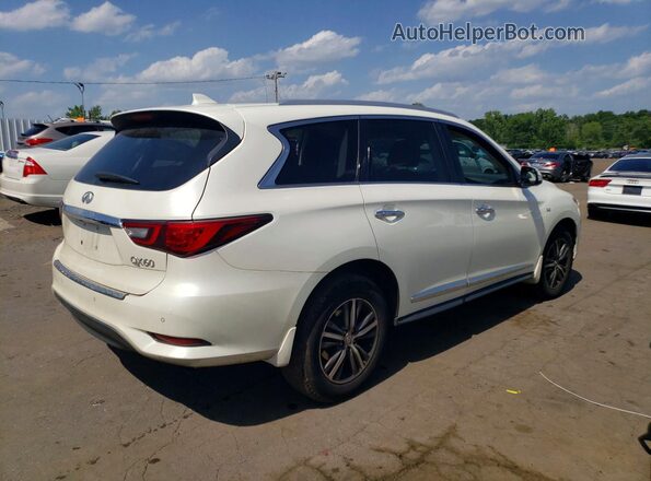 5N1DL0MM9JC526998 2018 INFINITI QX60 White Задня права чверть