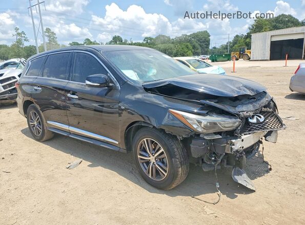5N1DL0MM9JC530792 2018 INFINITI QX60 Black Front right