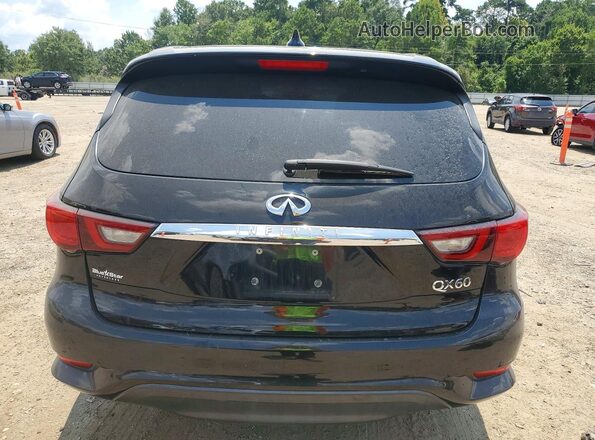 5N1DL0MM9JC530792 2018 INFINITI QX60 Black Rear view