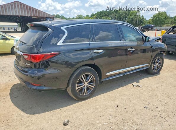 5N1DL0MM9JC530792 2018 INFINITI QX60 Black Rear right