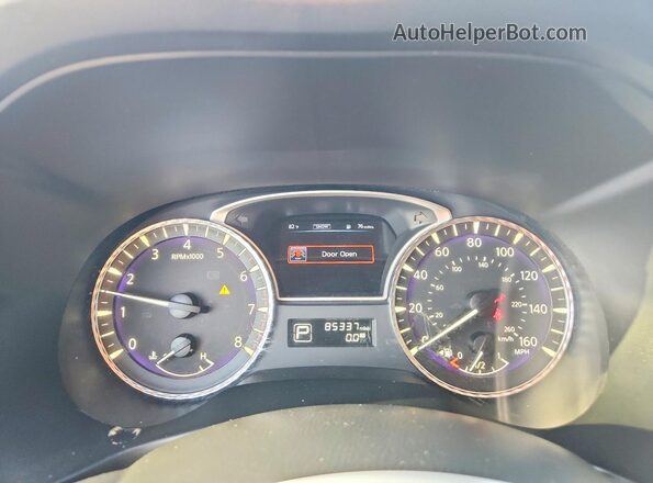 5N1DL0MM9JC533384 2018 INFINITI QX60 Blue Vista del cuadro de instrumentos