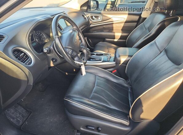 5N1DL0MM9JC533384 2018 INFINITI QX60 Blue Vista interior delantera