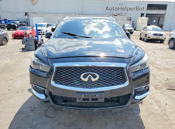 5N1DL0MM9KC500922 2019 INFINITI QX60 Black წინა ხედი