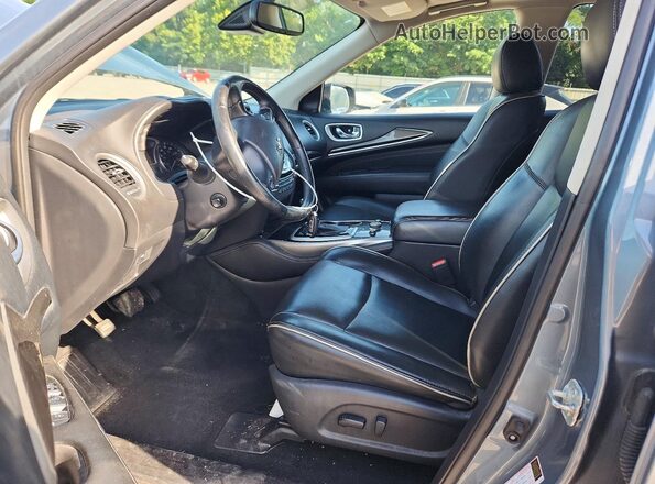 5N1DL0MM9KC515310 2019 INFINITI QX60 Gray Սալոնի 360 աստիճան տեսք