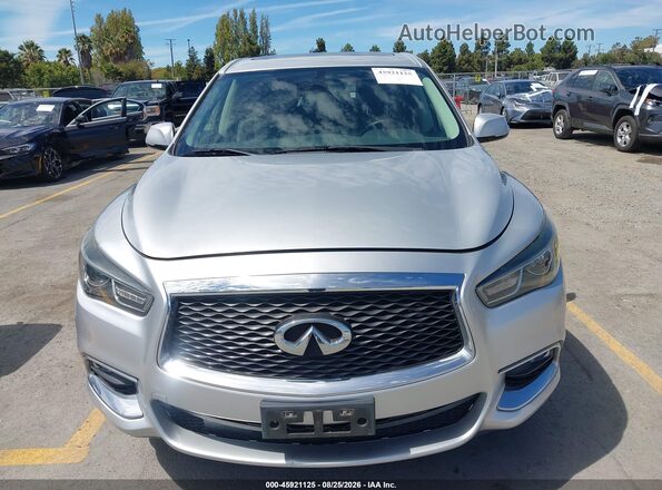 5N1DL0MM9KC520720 2019 INFINITI QX60 Silver ხელსაწყოთა პანელის ხედი