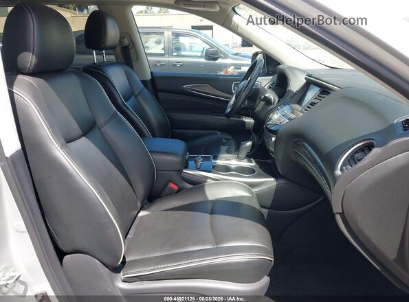 5N1DL0MM9KC520720 2019 INFINITI QX60 Silver წინა სალონის ხედი
