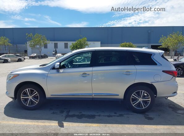 5N1DL0MM9KC520720 2019 INFINITI QX60 Silver სალონის 360-გრადუსიანი ხედი