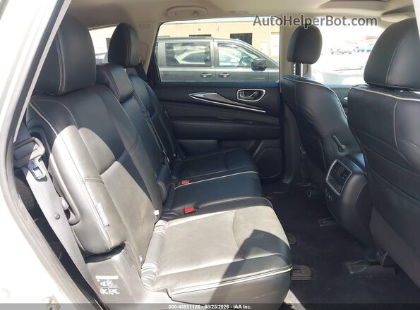 5N1DL0MM9KC520720 2019 INFINITI QX60 Silver VIN კოდის სტიკერის ხედი