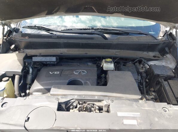 5N1DL0MM9KC520720 2019 INFINITI QX60 Silver უკანა ხედი