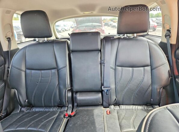 5N1DL0MM9KC531071 2019 INFINITI QX60 Gray Widok tylnych siedzeń