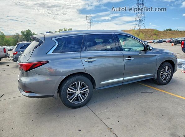 5N1DL0MM9KC531071 2019 INFINITI QX60 Gray Tył prawy