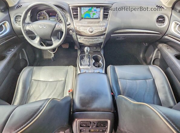 5N1DL0MM9KC531071 2019 INFINITI QX60 Gray Widok deski rozdzielczej