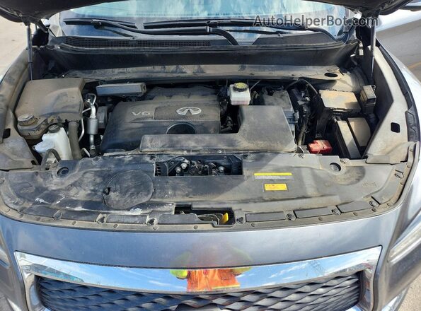 5N1DL0MM9KC531071 2019 INFINITI QX60 Gray Widok komory silnika