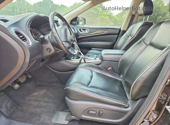 5N1DL0MM9KC549277 2019 INFINITI QX60 Black Սալոնի դիմացի տեսք