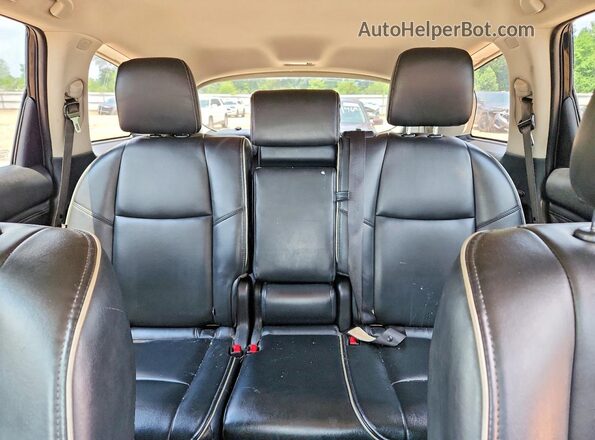 5N1DL0MM9KC549277 2019 INFINITI QX60 Black Հետևի նստատեղերի տեսք
