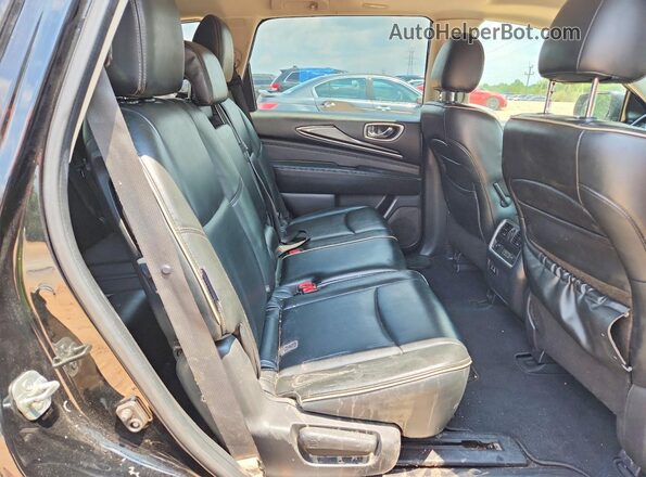 5N1DL0MM9KC549277 2019 INFINITI QX60 Black Սալոնի հետևի տեսք