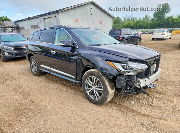 5N1DL0MM9LC500517 2020 INFINITI QX60 Black Передня права чверть