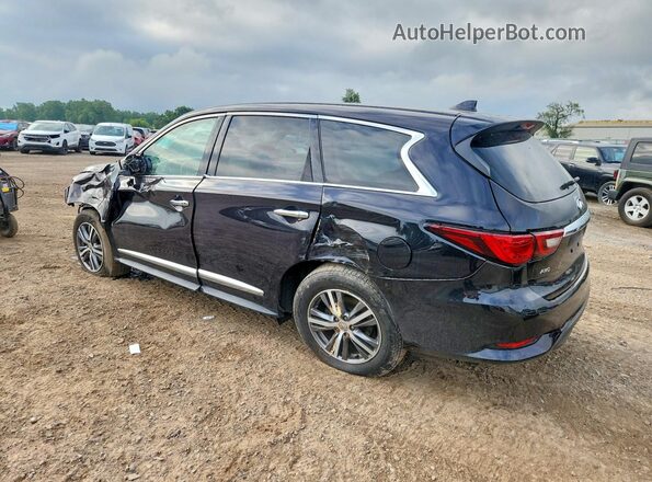 5N1DL0MM9LC500517 2020 INFINITI QX60 Black Задня ліва чверть