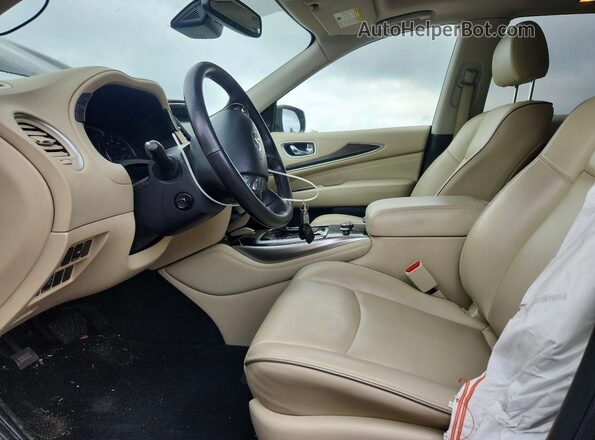 5N1DL0MM9LC500517 2020 INFINITI QX60 Black Вид салону спереду