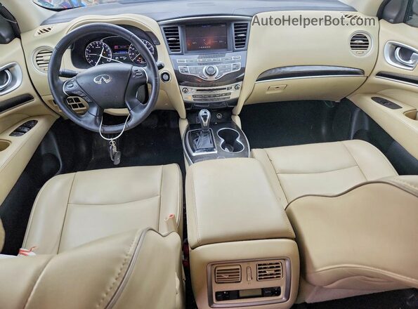 5N1DL0MM9LC500517 2020 INFINITI QX60 Black Вид панелі приладів