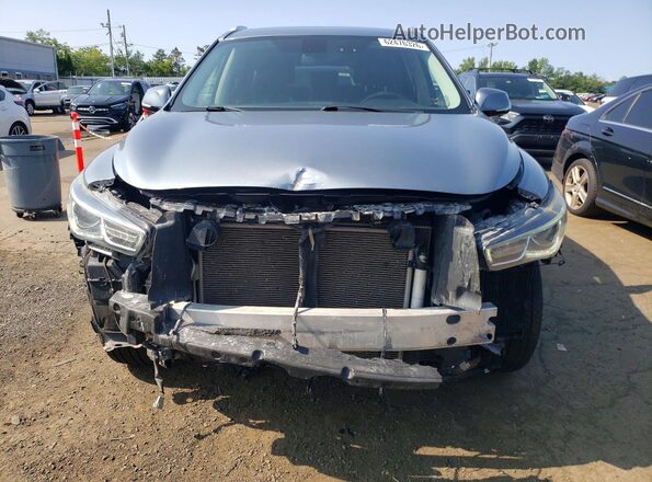 5N1DL0MMXHC509833 2017 INFINITI QX60 Gray Front view