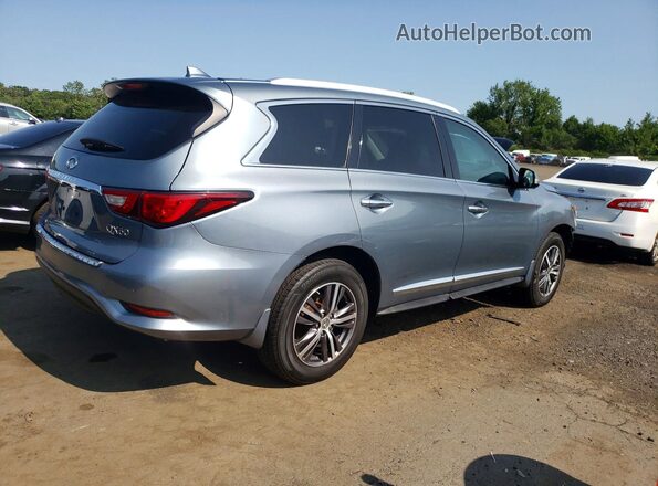 5N1DL0MMXHC509833 2017 INFINITI QX60 Gray Rear right