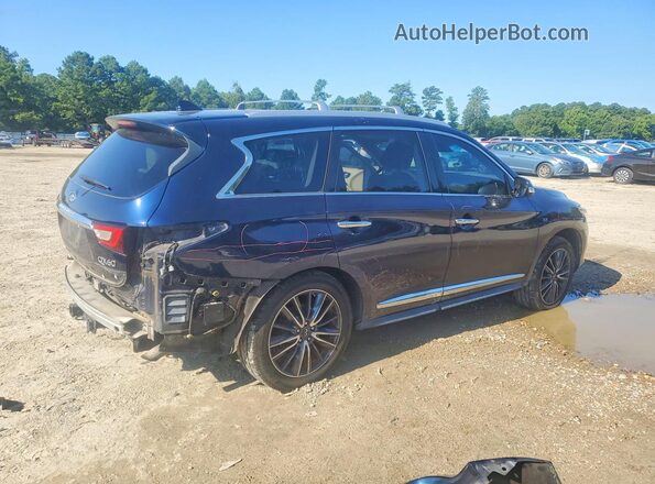 5N1DL0MMXHC516670 2017 INFINITI QX60 Blue Հետևի աջ
