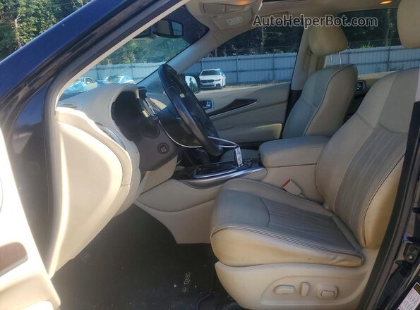 5N1DL0MMXHC516670 2017 INFINITI QX60 Blue Սալոնի դիմացի տեսք