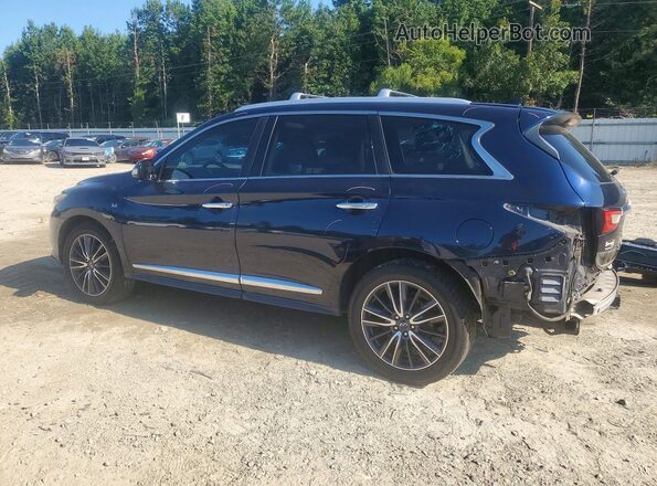 5N1DL0MMXHC516670 2017 INFINITI QX60 Blue Հետևի ձախ