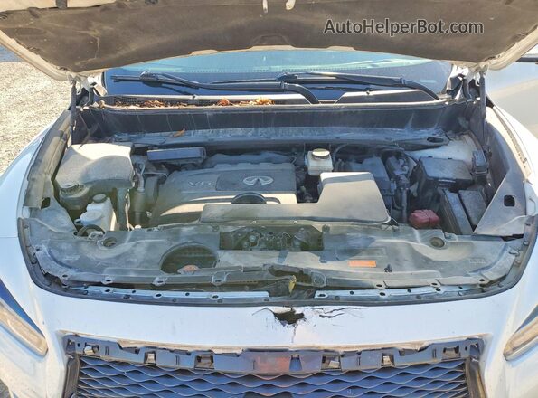 5N1DL0MMXHC530388 2017 INFINITI QX60 White Вид підкапотного простору