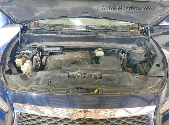 5N1DL0MMXHC541004 2017 INFINITI QX60 Black Շարժիչի բաժամունքի տեսք